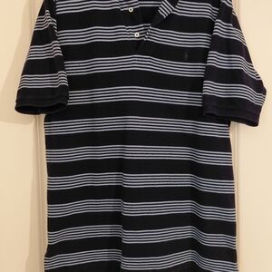 Polo Ralph Lauren Navy Striped Polo Shirt